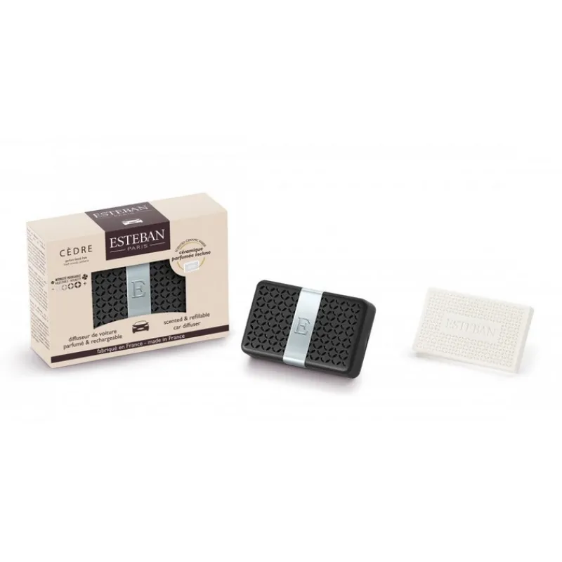 Diffuseurs De Parfum D'Intérieur<ESTEBAN Diffuseur de voiture Cèdre,