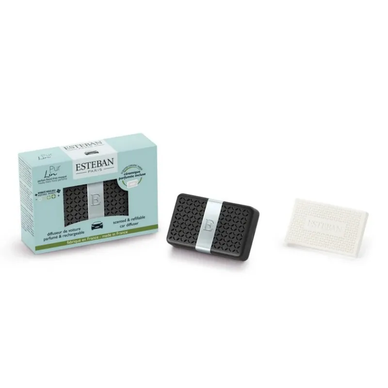 Diffuseurs De Parfum D'Intérieur<ESTEBAN Diffuseur de voiture Pur Lin,
