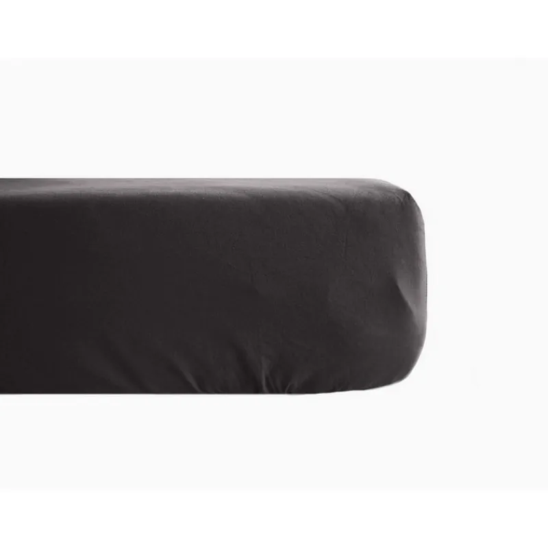 Draps Plats Et Draps Housse<Vent du Sud Drap Housse Manoir Ardoise,
