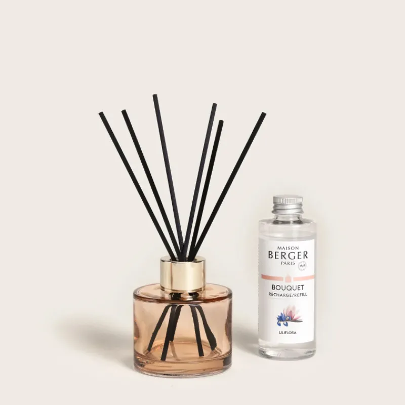 Parfums D'Intérieur<MAISON BERGER Duo mini Bouquet & Bougie Bolero,