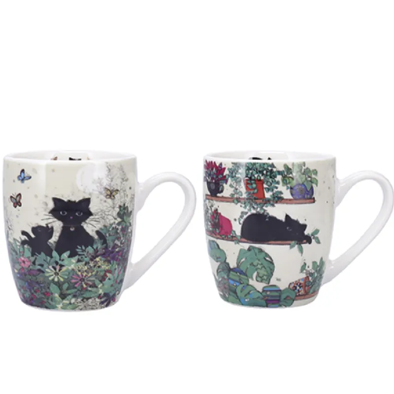 Bols, Mugs Et Tasses<Kiub Duo mini mug Bug Art Chat Plantes/Jardin,