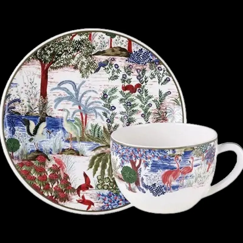 Bols, Mugs Et Tasses<GIEN FRANCE Ensemble déjeuner Jardin du Palais, Faïencerie de Gien