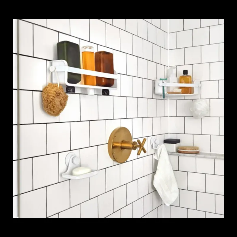 Coin Lavabo | Coin Douche Et Bain<Umbra Etagère d'angle de douche Flex Gel-lock,