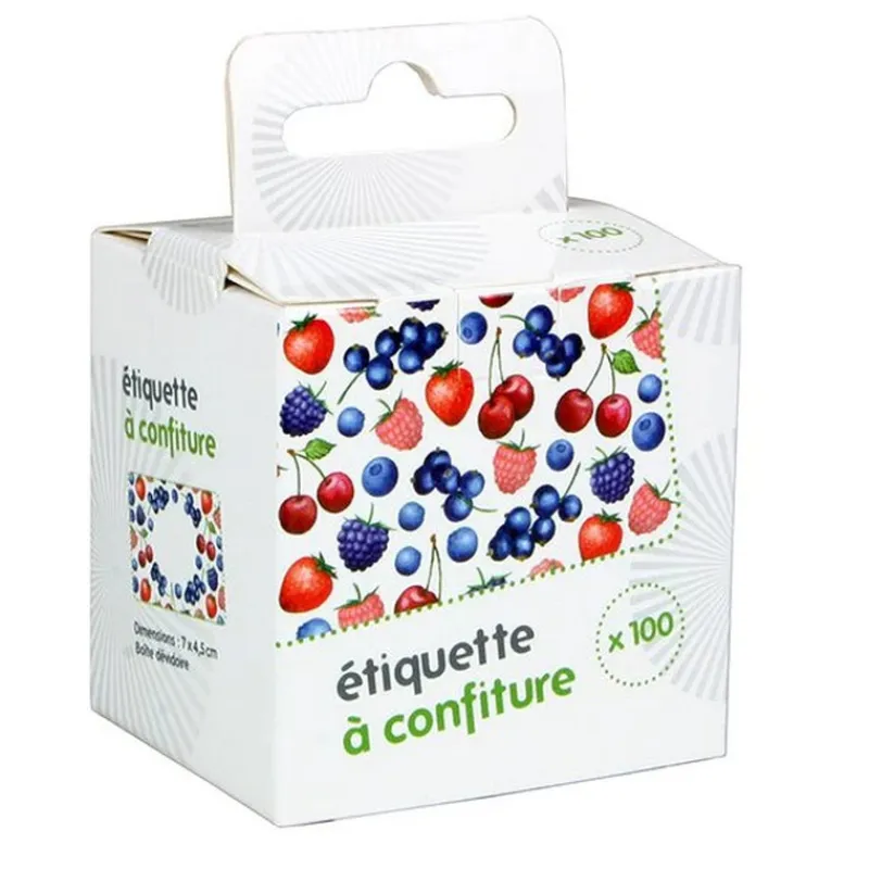 Matériel Pour Confiture<Chevalier diffusion Etiquettes autocollantes x 100,