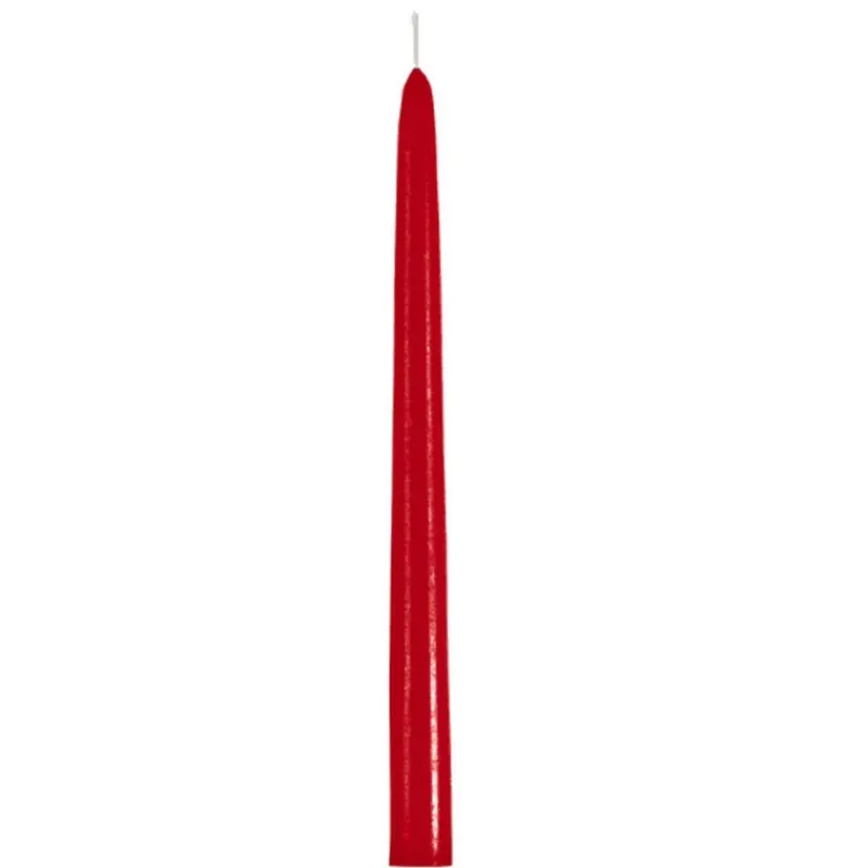 Bougies Décoratives<BOUGIE LA FRANCAISE Flambeau rouge 29cm, Bougie La Française