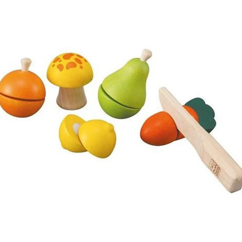 Les Jeux Pour Enfant<Asa Toys Fruits et légumes en bois, Plan Toys