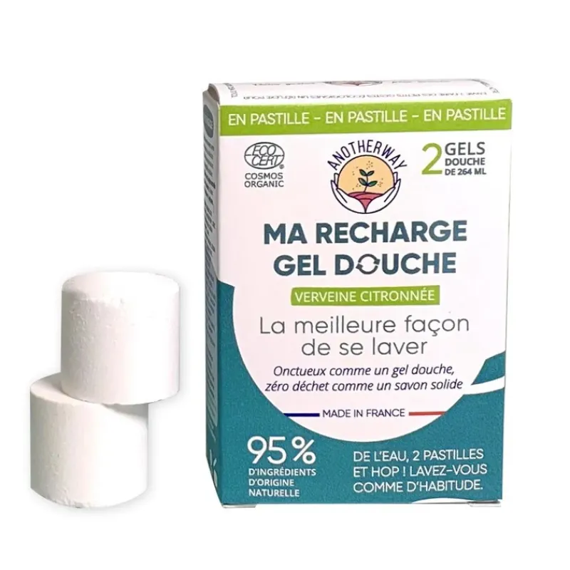 Les Soins<ANOTHERWAY Gel douche en pastilles,