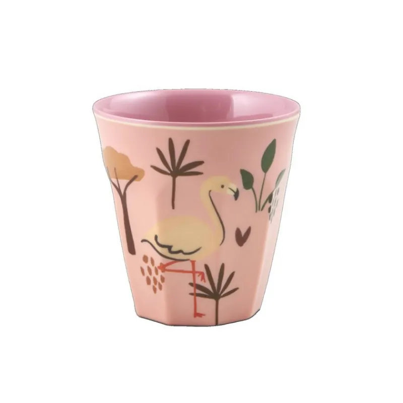 La Vaisselle Pour Enfant<Rice Gobelet enfant rose Jungle en mélamine,