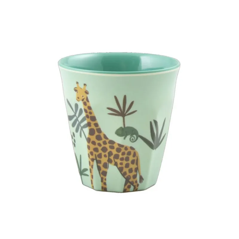 La Vaisselle Pour Enfant<Rice Gobelet enfant vert Jungle en mélamine,