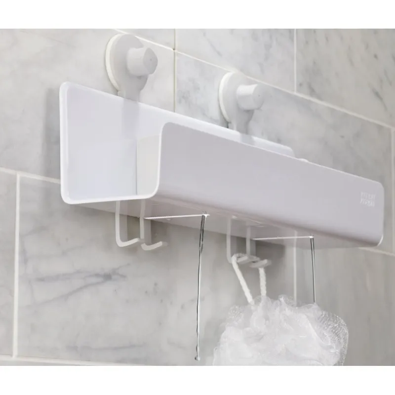 Coin Lavabo | Coin Douche Et Bain<Umbra Grande étagère de douche avec miroir amovible EasyStore, Joseph Joseph