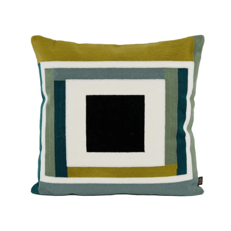 Coussins Et Rideaux<HAOMY TEXTILE Housse de Coussin 45 x 45 cm Manille, Haomy