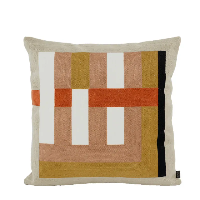 Coussins Et Rideaux<HAOMY TEXTILE Housse de Coussin 45 x 45 cm Tokyo, Haomy