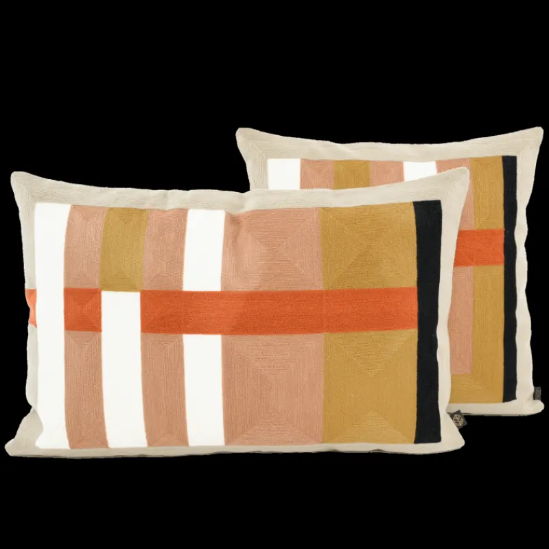 Coussins Et Rideaux<HAOMY TEXTILE Housse de Coussin 45 x 45 cm Tokyo, Haomy