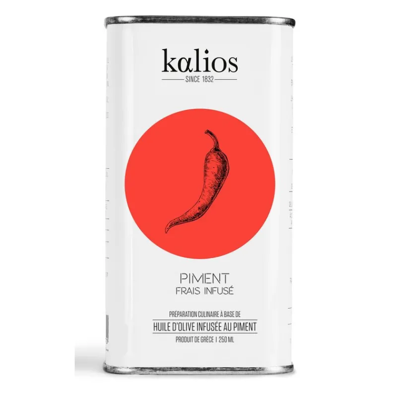 Huile & Vinaigre<Kalios Huile d'Olive infusée au Piment,