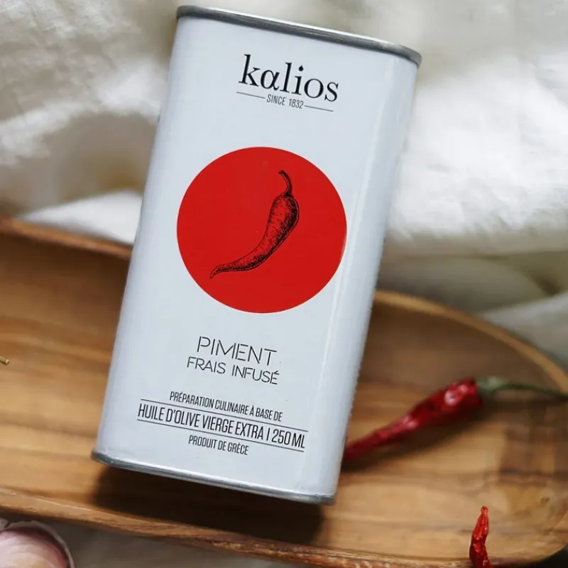 Huile & Vinaigre<Kalios Huile d'Olive infusée au Piment,