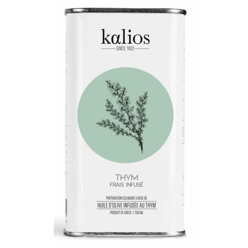 Huile & Vinaigre<Kalios Huile d'Olive Infusée au Thym,