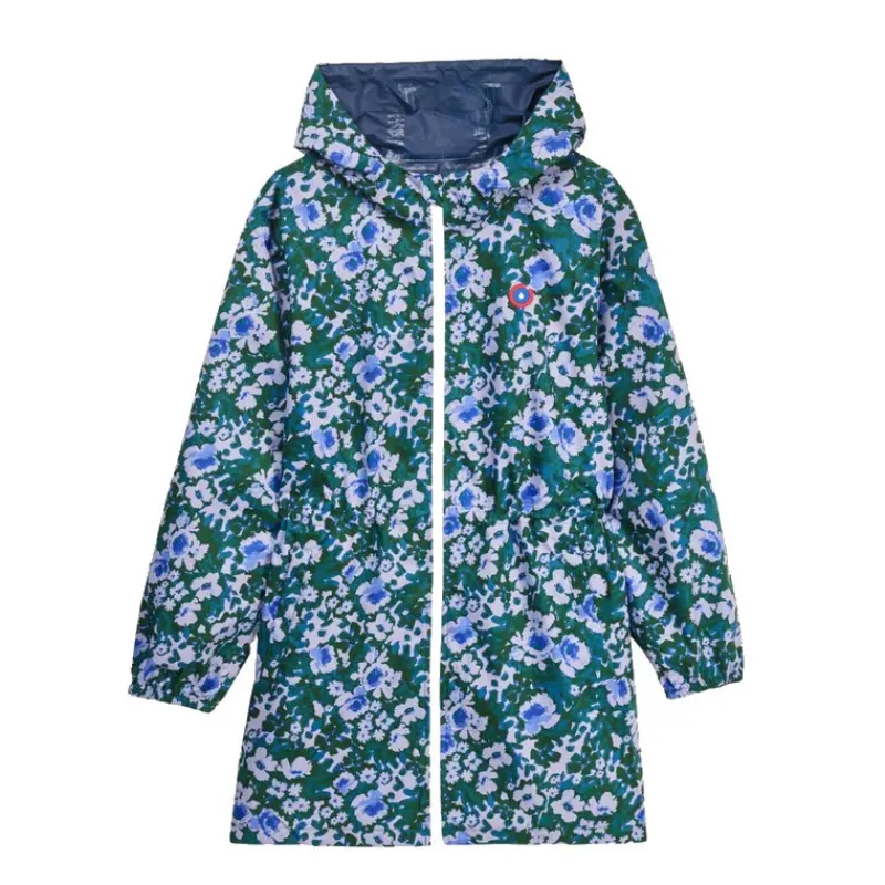 Le Prêt À Porter<Flotte Imperméable Long Amelot Imprimé Géranium,