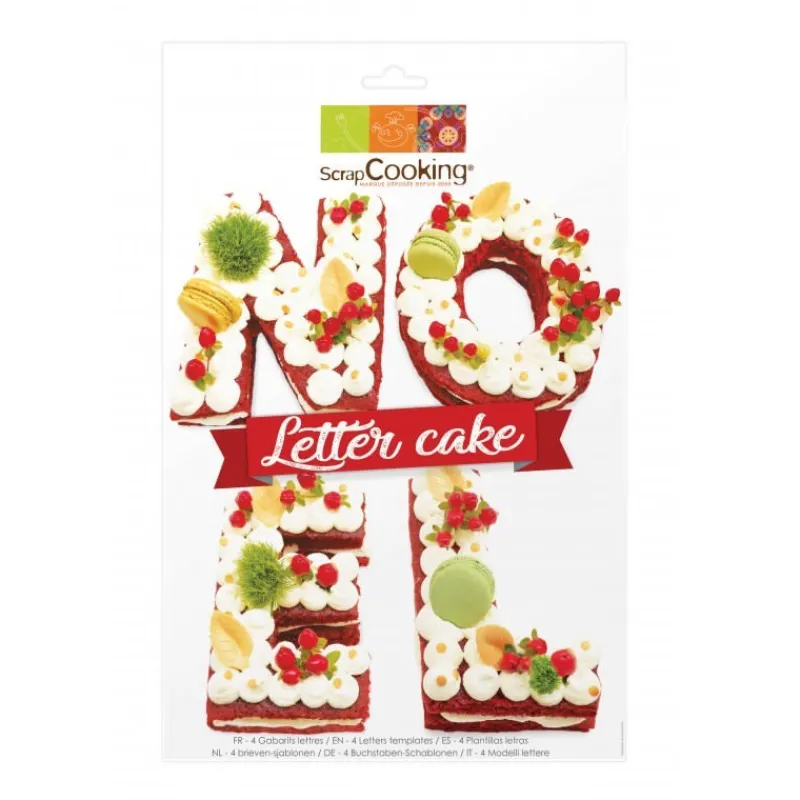 Emporte-Pièce<ScrapCooking Kit Letter cake Noël,