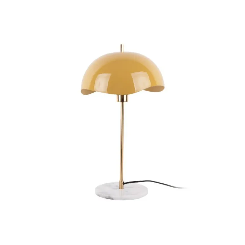 Lampes Et Suspensions<Present Time Lampe Waved Ocre,