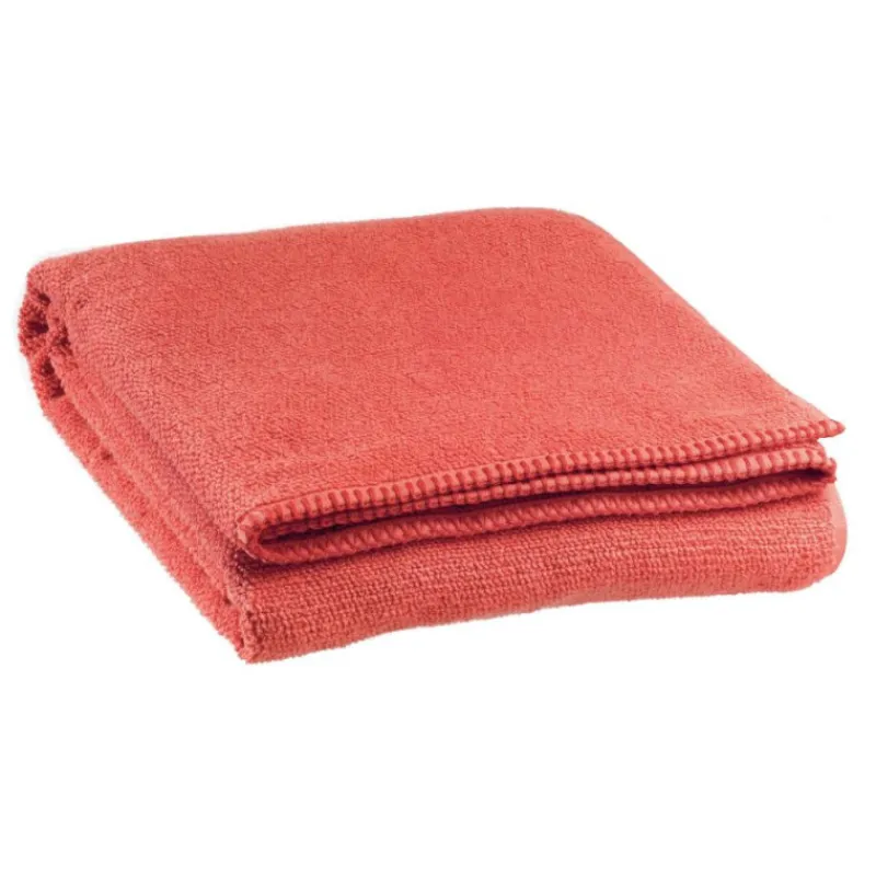 Serviettes | Draps De Douche<VIVARAISE Linge de toilette Bora Corail,