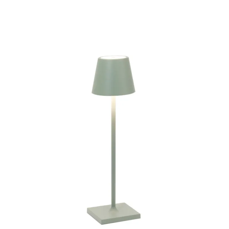 Lampes Et Suspensions<Zafferano Micro lampe de table Poldina Sage Green,