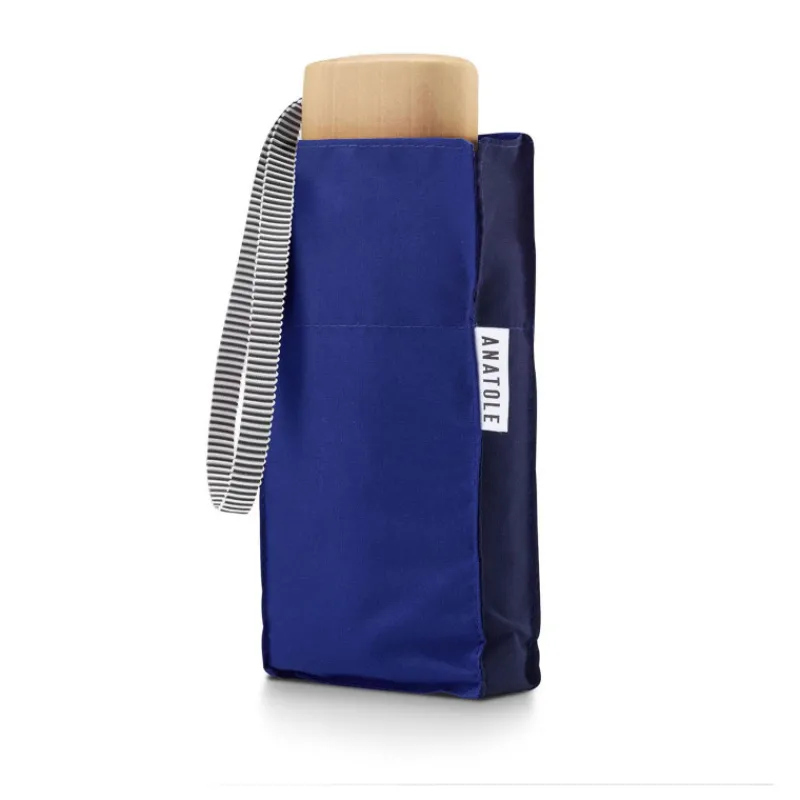 Les Accessoires<Anatole Micro-parapluie bicolore Bleu Roi & Bleu Nuit Victoire,