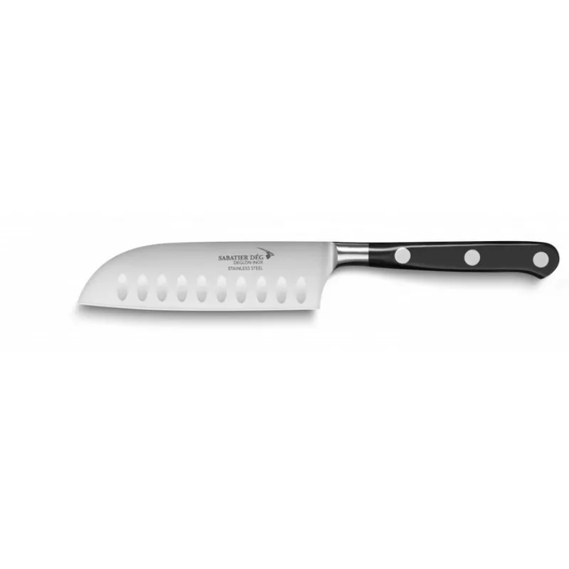 Couteaux Professionnels<DEGLON Mini Santoku alvéolé 11cm Cuisine idéale Sabatier Dég®, Déglon