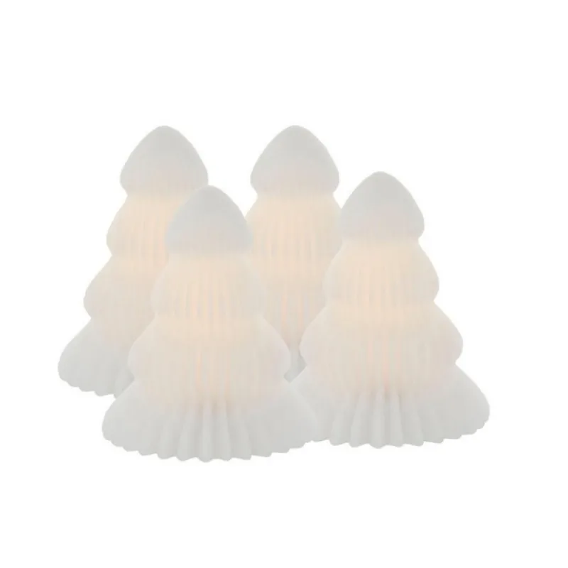 Bougies Décoratives<Sirius 4 mini sapins lumineux collection Claire,