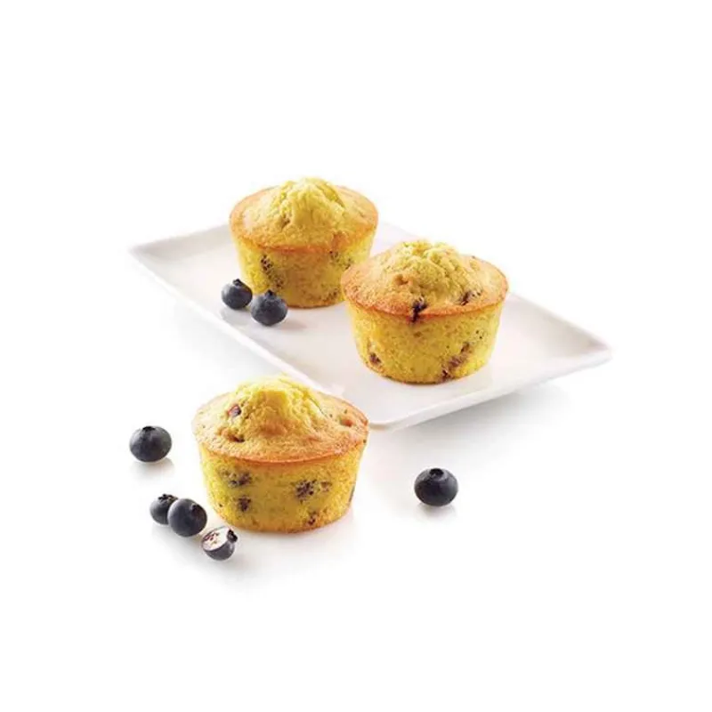 Moules Souples<SILIKOMART Moule Muffin silicone,