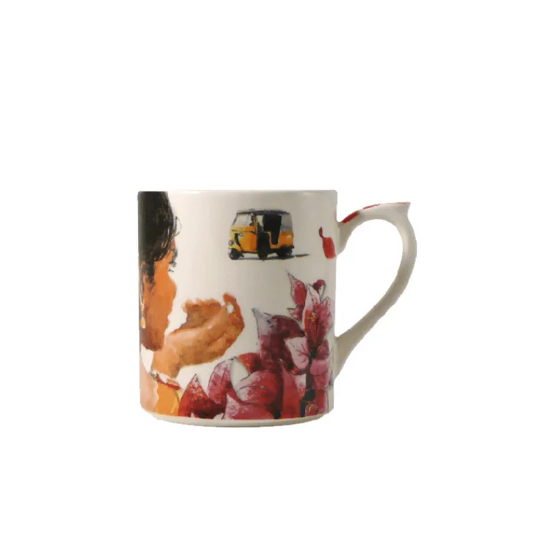 Bols, Mugs Et Tasses<GIEN FRANCE Mug Route des Indes, Faïencerie de Gien