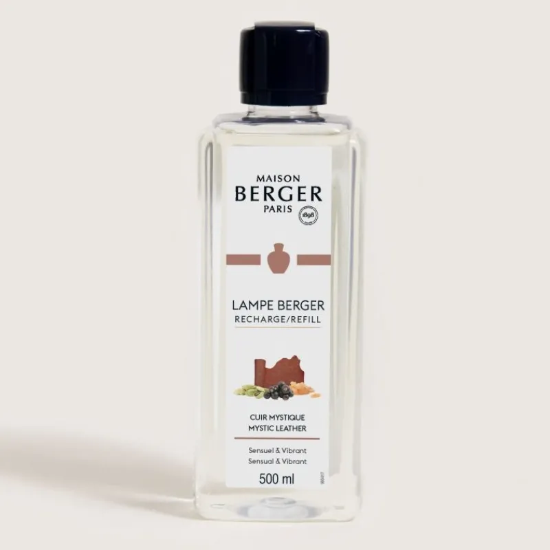 Parfums D'Intérieur<MAISON BERGER Parfum Cuir Mystique 500 ml,