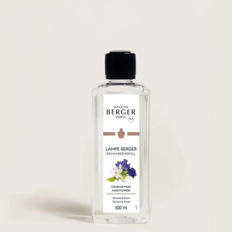 Parfums D'Intérieur<MAISON BERGER Parfum 500ml Fleurs de musc,