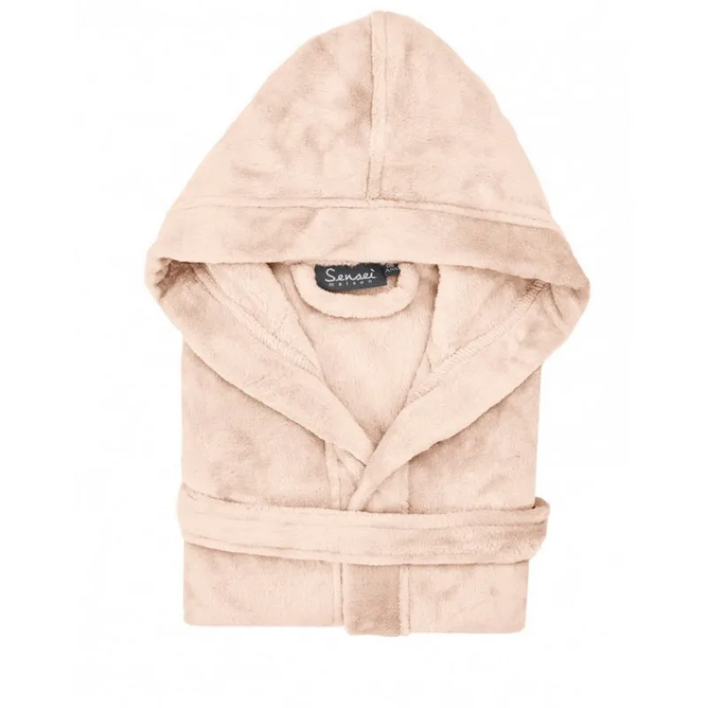 Le Textile Pour Enfant<SENSEI Peignoir enfant à capuche Komo Pétale,