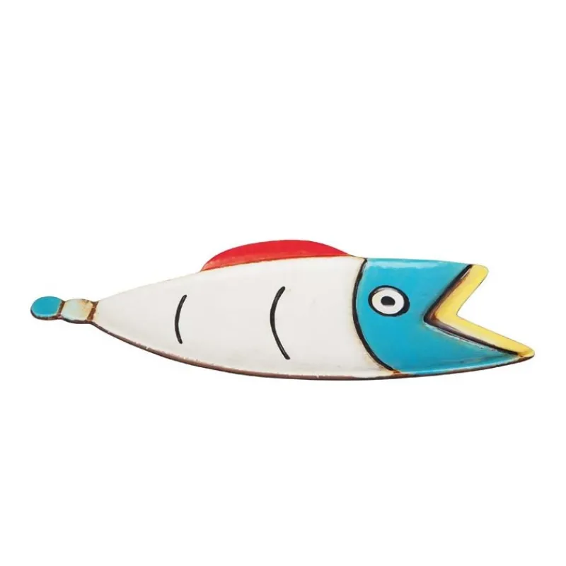 Objets Insolites<Chehoma Petit plat poisson Comic coloré,