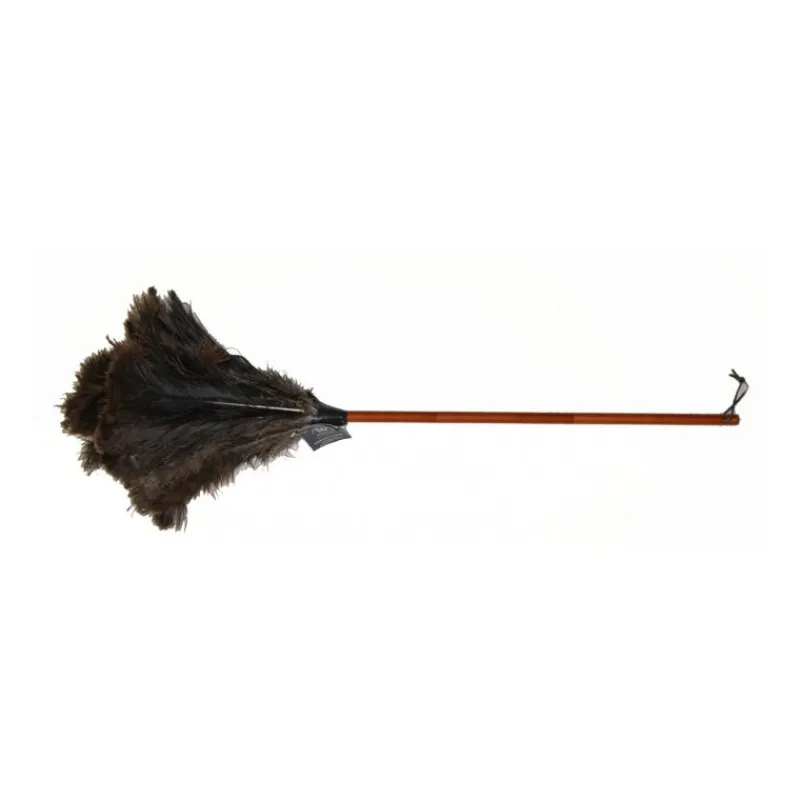 Brosserie<REDECKER Plumeau en plumes d'autruche 110cm,