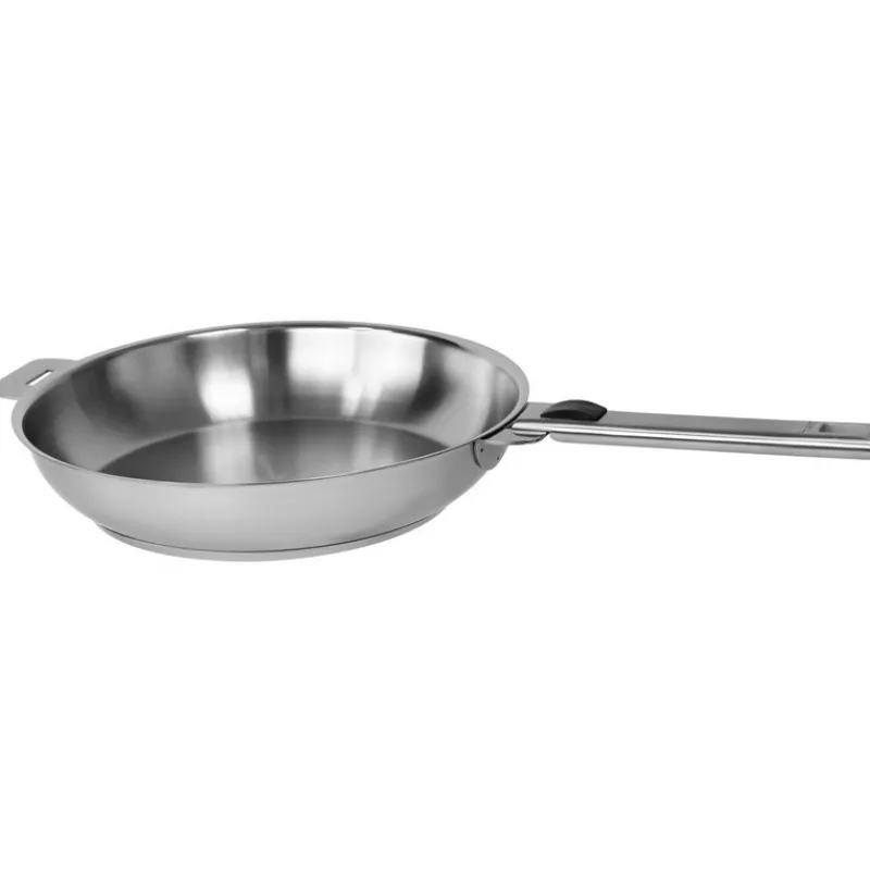 Poêles Inox<CRISTEL Poêle 24cm inox strate amovible,