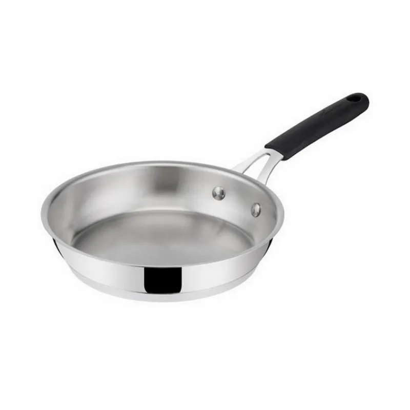 Poêles Inox<LAGOSTINA Poêle inox Tempra,