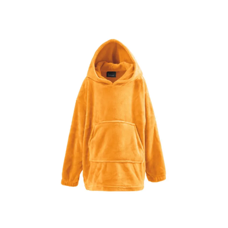 Le Textile Pour Enfant<SENSEI Poncho polaire enfant à capuche Ginger 9/14 ans,