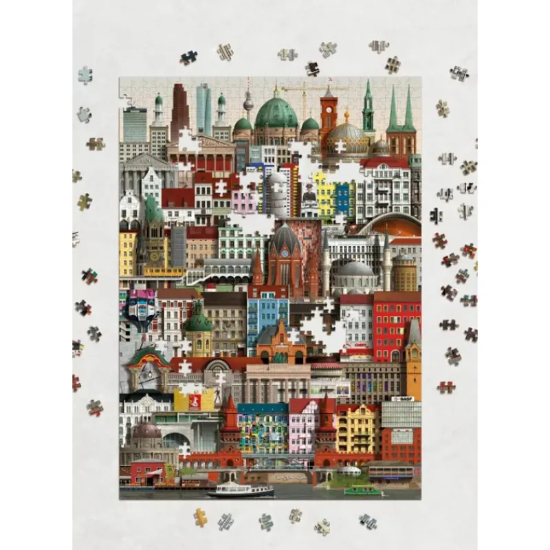 Les Jeux D'Intérieur<Martin Schwartz Puzzle 1000 pièces Berlin,