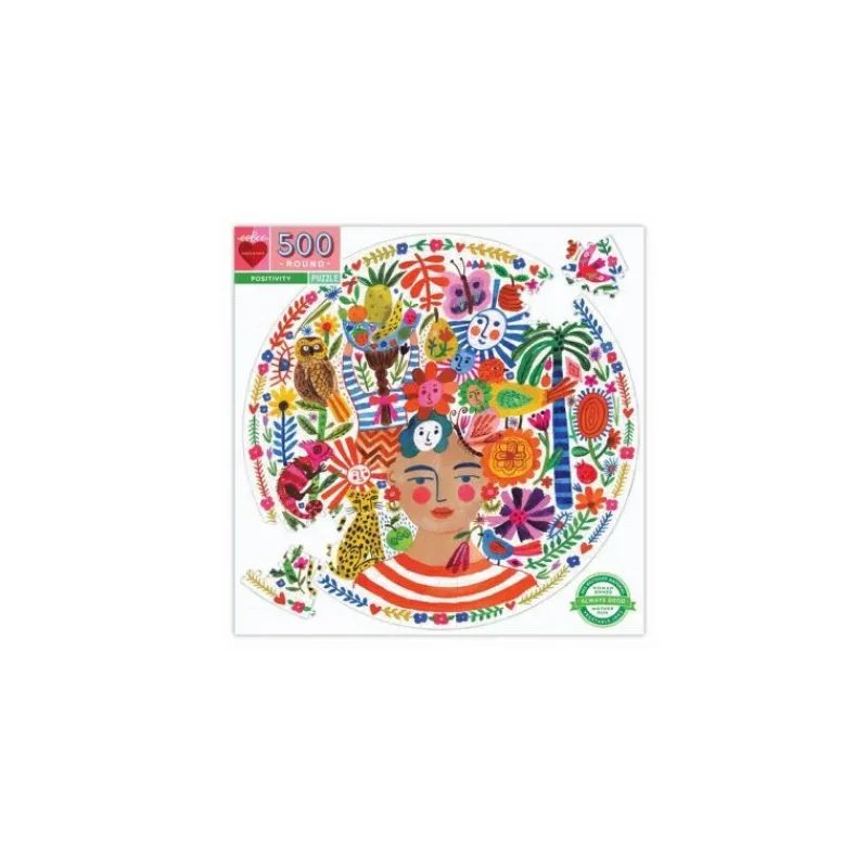 Les Jeux D'Intérieur<Eeboo Puzzle 500 pièces Positivy,