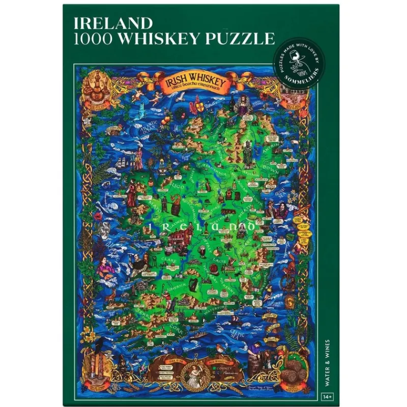 Les Jeux D'Intérieur<Water & Wine Puzzle de 1000 pièces Whisky Irlande,