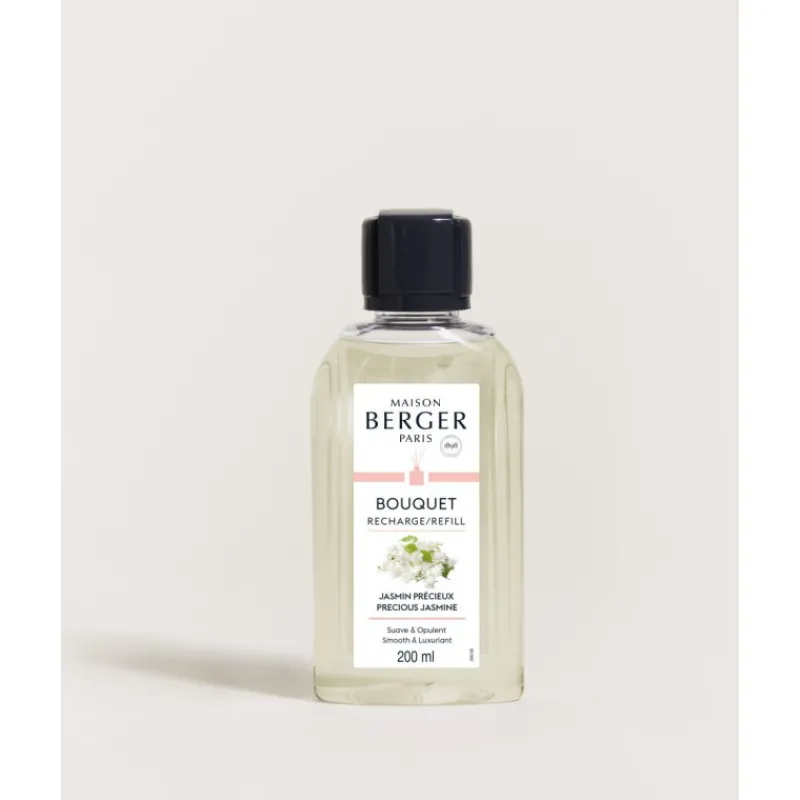 Parfums D'Intérieur<MAISON BERGER Recharge pour bouquet parfumé Jasmin précieux,