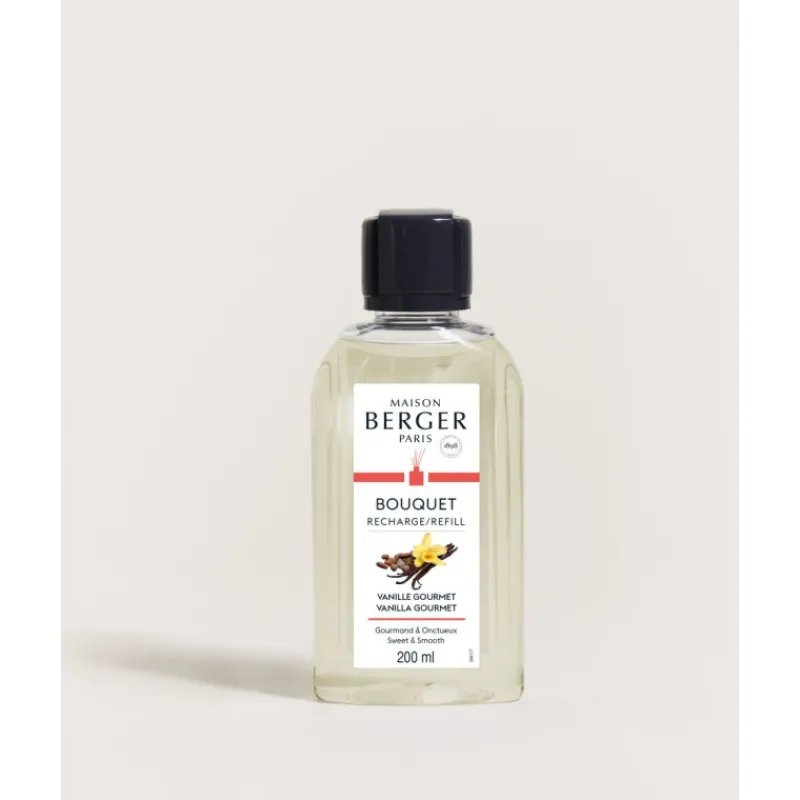 Parfums D'Intérieur<MAISON BERGER Recharge pour bouquet parfumé Vanille gourmet,