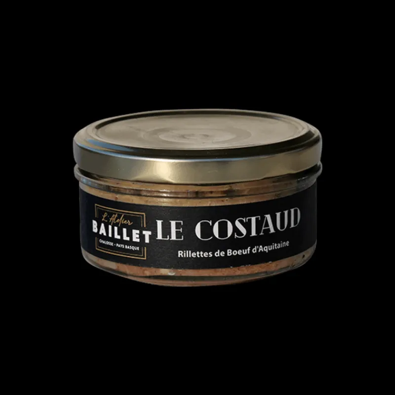 Tartinables<Maison Baillet Rillettes de boeuf d'Aquitaine,