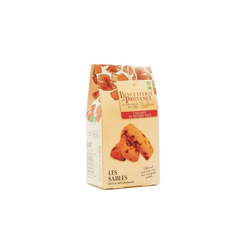 Gâteaux Et Confiserie<Biscuiterie de Provence Sablés Bio caramel au beurre salé,