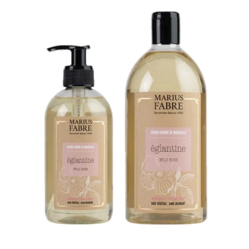 Les Soins<Marius Fabre Savon Liquide de Marseille Eglantine,