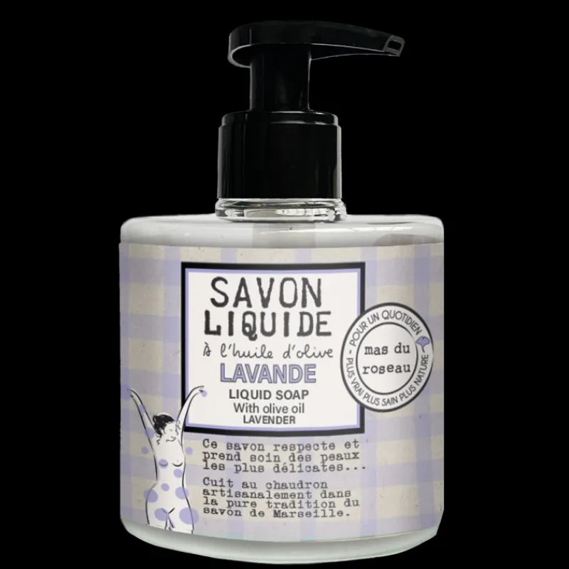 Les Soins<mas du roseau Savon Liquide Lavande,