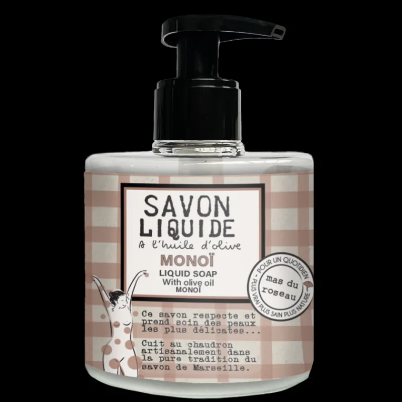 Les Soins<mas du roseau Savon Liquide Monoï,