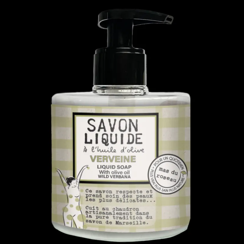 Les Soins<mas du roseau Savon Liquide Verveine,