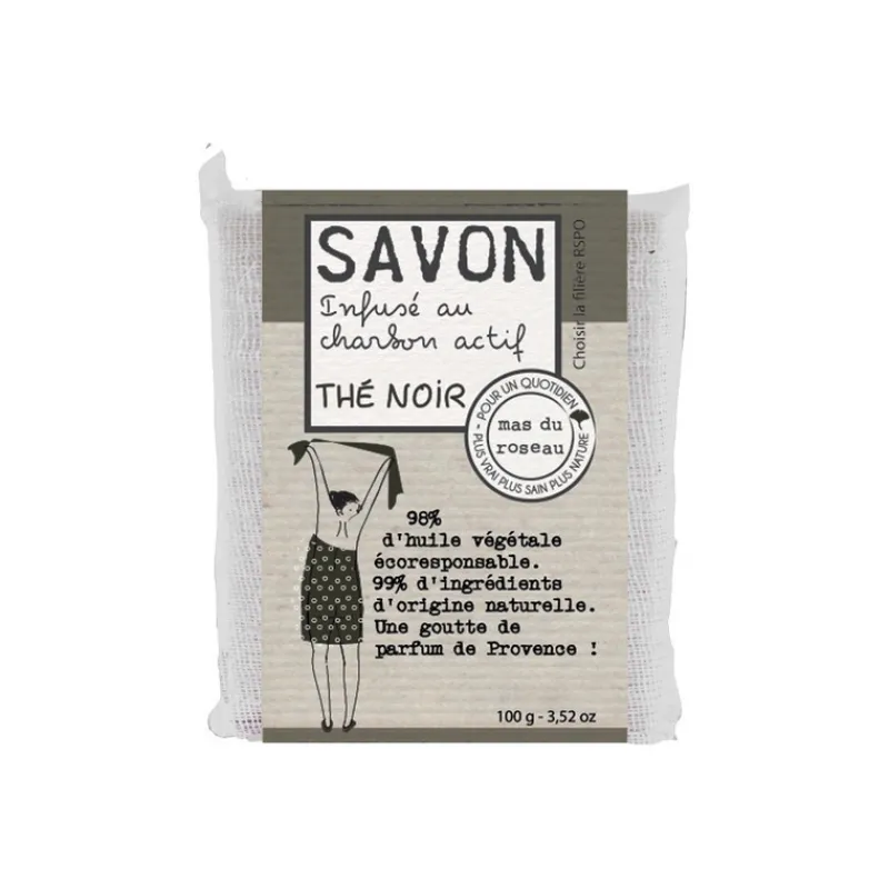 Les Soins | Coin Lavabo<mas du roseau Savon parfumé coloré Thé Noir,